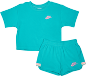 Nike Terry Unisex Chándales - Verde - Talla: 116 - 122 CM - Algodón Terry francés - Foot Locker