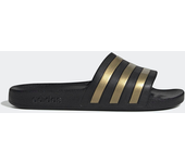 Adidas adilette Mujer Sandalias y Flip-Flops - Negro - Talla: 39 1/3 - Malla/sintético - Foot Locker