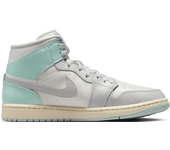 Jordan 1 Mid Mujer Zapatillas - Marrón - Talla: 39 - Poliéster - Foot Locker