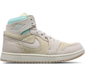 Jordan 1 Mid Mujer Zapatillas - Blanco - Talla: 38.5 - Poliéster - Foot Locker