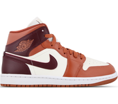 Jordan 1 Mid Mujer Zapatillas - Rosa - Talla: 37.5 - Poliéster - Foot Locker