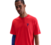 Nike Kobe Hombre Camisetas - Rojo - Talla: L - Tejido Jersey de algodón - Foot Locker