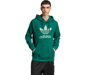 Adidas Trefoil Hombre Sudaderas - Verde - Talla: XL - Cotone - Foot Locker