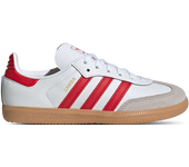 Adidas Samba Unisex Zapatillas - Blanco - Talla: 28 - Piel - Foot Locker