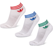 Adidas Perf Quarter L Unisex Calcetines - Blanco - Talla: 39 - 42 - Cotone - Foot Locker