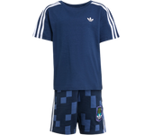 Adidas Originals X Minecraft Unisex Chándales - Azul - Talla: 99 - 104 CM - Tejido Jersey de algodón - Foot Locker