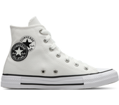 Converse Ctas Hi Unisex Zapatillas - Blanco - Talla: 39 - Loneta - Foot Locker