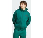 Adidas Z.n.e. Full-zip Hooded Track Hombre Chaquetas - Verde - Talla: XS - Poly Mesh - Foot Locker