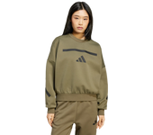Adidas Z.n.e. Mujer Sudaderas - Verde - Talla: 40 - Poly Mesh - Foot Locker