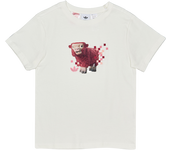 Adidas Minecraft Gfx Unisex Camisetas - Blanco - Talla: 147 - 152 CM - Tejido Jersey de algodón - Foot Locker