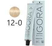 Schwarzkopf - Tinte Superaclarante Igora Royal Highlifts 12-0 Superaclarante Natural 60 ml 5089 5089 4045787355659 Royal SCHWARZKOPF