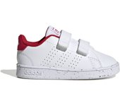 Zapatillas de deporte para bebés con doble velcro adidas Advantage Lifestyle Court