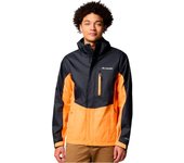 Chaqueta de montaña columbia pouring adventure™ iii hombre negro