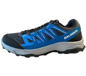 Zapatillas de montaña salomon storen hombre asphalt/azul oscuro