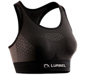 Sujetador deportivo de trail lurbel cristallo top mujer marengo