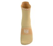 Calcetines de running compressport pro racing v4.0 trail naranja