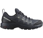 Zapatillas de montaña salomon x braze gore-tex azul/negro mujer