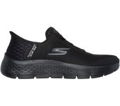 Zapatillas skechers go walk flex - grand mujer negro textile/trim