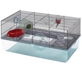 Jaula Favola Negra Ferplast 60 X 36.5 X H 30 Cms