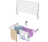 Foxydry Fold 100 tendedero de pared FOLD-100