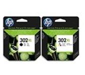 HP 302XL Pack Cartuchos XL Negro + Color