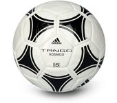 Adidas - Balón Tango Rosario, Unisex, White-Black, 5