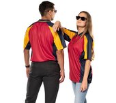 Soka - Camiseta Nations España, Hombre, Red - Navy Blue, M
