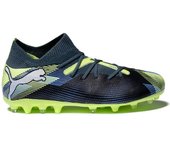 Puma - Bota de fútbol Future 7 Match MG Niño, Unisex, Gray Skies-White-Fizzy Apple, 13