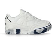 Kelme - Zapatilla de fútbol sala Trueno Lace Niño, Unisex, Blanco, 36