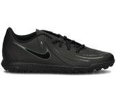 Nike - Bota de fútbol Phantom GX II Club Turf, Unisex, Black-Black-Deep Jungle, 9,5 USA