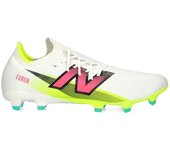New Balance - Bota de fútbol Furon Pro FG V7+, Unisex, Biały, 9 USA