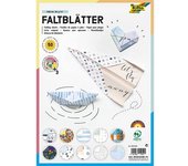 Papel de origami estampado folia DIN A4, 50 hojas multicolor