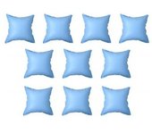 vidaXL Cojines Hinchables Para Cubiertas De Piscinas 10 Uds Pvc