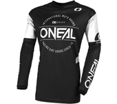 O'Neal Camiseta de Cross  ELEMENT BRAND V.23 Negro-Blanco