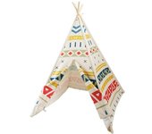 Eurekakids Tienda tipi de madera para niños