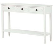 Adda Home Consola beige de madera 110x30x75cm