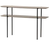 Adda Home Consola negro de madera 120x33x75cm