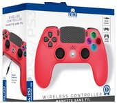 MANDO PS4 FREAKS AND GEEKS ROJO LED