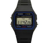 RELOJ PULSERA UNISEX CASIO F-91W
