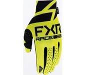 FXR Pro-Fit Lite Guantes de motocross juvenil - Negro Amarillo (M)