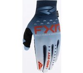 FXR Pro-Fit Air 2023 Guantes de motocross - Rojo Azul (2XL)