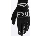 FXR Pro-Fit Air 2023 Guantes de motocross - Negro Blanco (L)