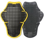 Spidi Warrior L2 Protector de espalda - Negro Amarillo (un tamaño)