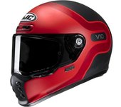 HJC V10 Grape Casco - Negro Rojo (2XL)