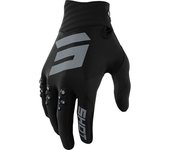 Shot Contact Guantes de Motocross - Negro Gris (2XL)