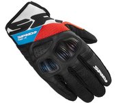 Spidi Flash-R Evo Guantes de motocicleta - Rojo Azul (L)