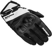 Spidi Flash-R Evo Guantes de motocicleta - Negro Blanco (L)