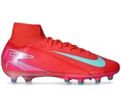 Nike - Bota de fútbol Air Zoom Mercurial Superfly 10 Elite AG-Pro, Unisex, Ember Glow-Aurora Green, 11,5 USA