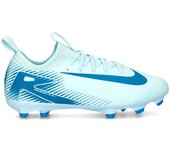 Nike - Bota de fútbol Air Zoom Mercurial Vapor 16 Academy FG/MG Niño, Unisex, Glacier Blue-Blue Orbit, 1Y