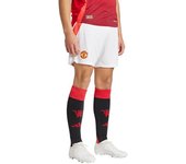 Adidas - Pantalón corto Manchester United Primera Equipación 2024-2025, Unisex, White, XL